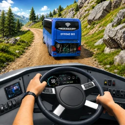 Real Bus Simulator Bus 3D Game 图标